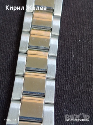 Метална верижка за часовник красив стилен дизайн 38382, снимка 5 - Каишки за часовници - 51195410