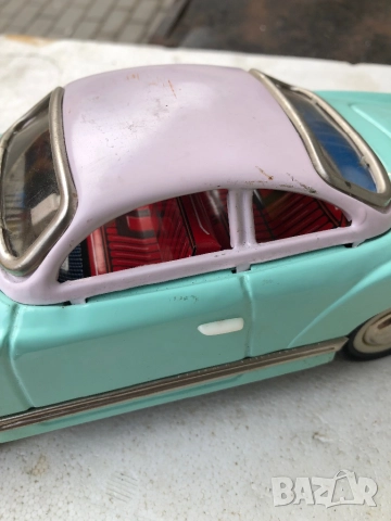 Стара ламаринена количка, снимка 3 - Коли, камиони, мотори, писти - 52773472