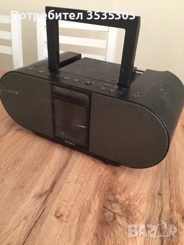 Касетофон Сони sony zs-s4ip audio system cd/tuner/aux/iphone, снимка 11 - Радиокасетофони, транзистори - 50225070