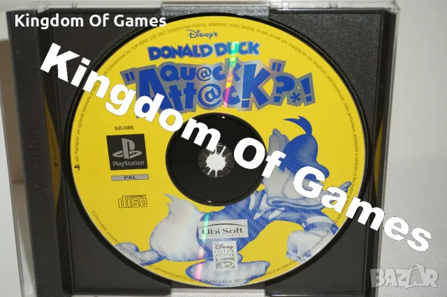 Игра за PS1 Disney's Donald Duck Quack Attack ТЕСТВАНА И РАБОТЕЩА, снимка 8 - Игри за PlayStation - 50099282