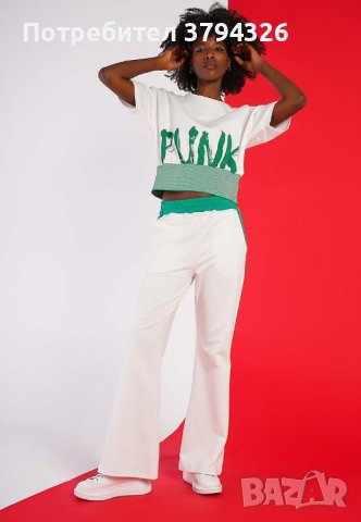 Дамски комплект горнище и долнище "Пролет-лято" PunkQueen , снимка 2 - Комплекти - 41699120
