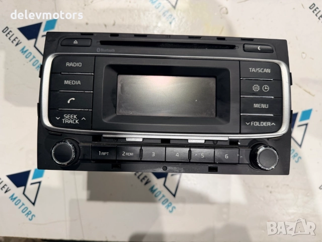 98700-1W000 radio радио, аудио система от Kia Rio 1.2i, двигател G4LA, 84 кс. 