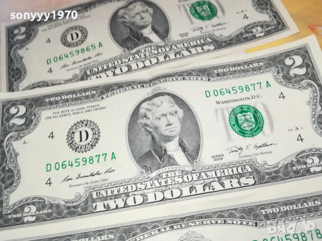 ДВА ЩАТСКИ ДОЛАРА-БАНКНОТА 1БР ЗА 25ЛВ 2608251728, снимка 4 - Нумизматика и бонистика - 51499019