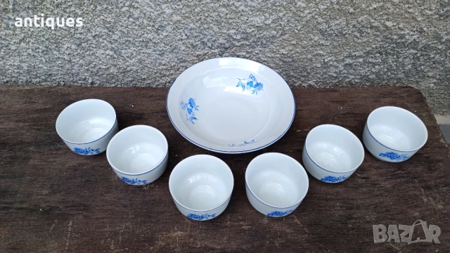 Чисто нов сервиз за компот - 7 части - Завод Китка -Нови Пазар, снимка 2 - Сервизи - 50559400