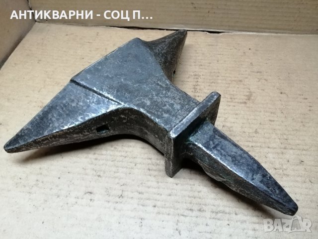 Стара Кована Наковалня / 15 кг. , снимка 8 - Антикварни и старинни предмети - 41486423