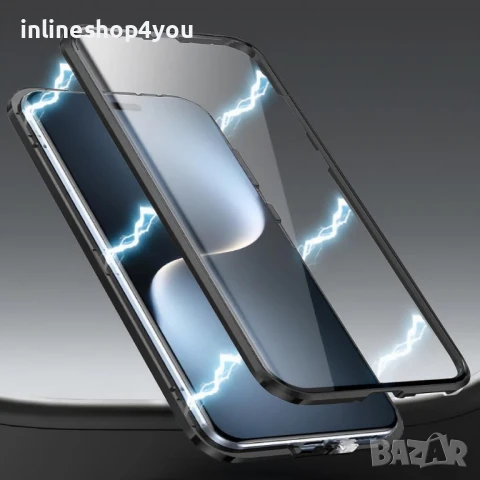 Двоен Магнитен Кейс за Honor Magic7 Pro със защита на камерите