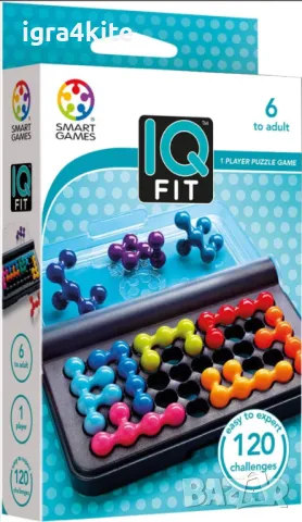 IQ Game FIT PUZZLE PRO № 4 от 8 – 3D части за запълване. 