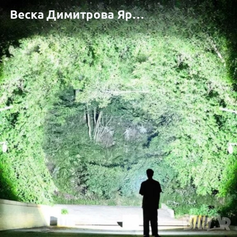 Светодиоден фенер Smiling Shark YM-G600 с телескопично увеличение и PowerBank функция