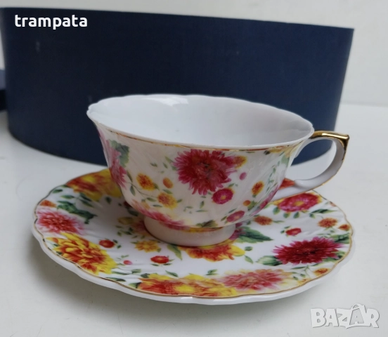 НАЙ ДОБРАТА ОФЕРТА Порцеланов сервиз за кафе ,чай , снимка 4 - Антикварни и старинни предмети - 52628556