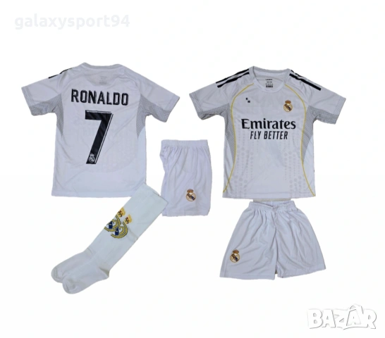 Детски екипи сезон 25/26 Ново Роналдо Ямал Мбапе Ronaldo 7, mbappe 10, снимка 2 - Футбол - 53576646