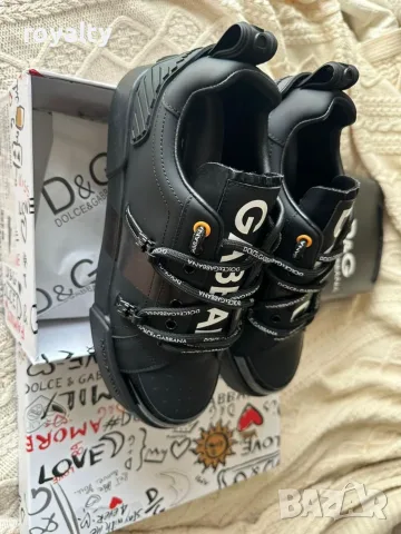 Нови Мъжки Сникърси D&G Portofino с Кутия , снимка 3 - Маратонки - 56144570