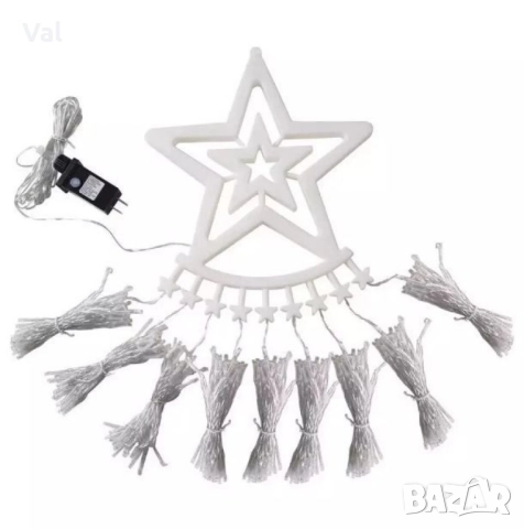 Коледна звезда Витлеем, снимка 2 - Декорация за дома - 52515293