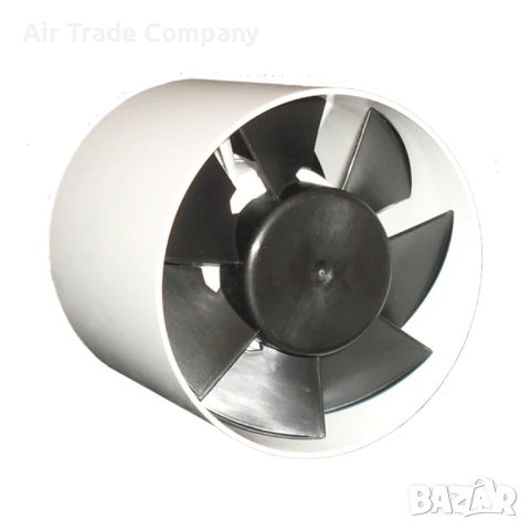 Канален вентилатор за вграждане във въздуховоди QIN 150+монтажни крачета