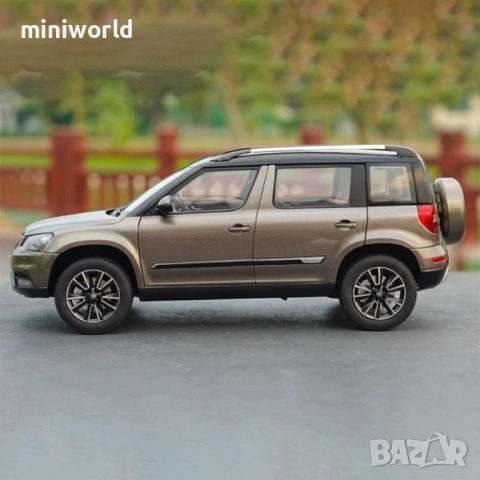 Skoda YETI SUV - мащаб 1:18 на Paudi моделът е нов в кутия, снимка 3 - Колекции - 52979511