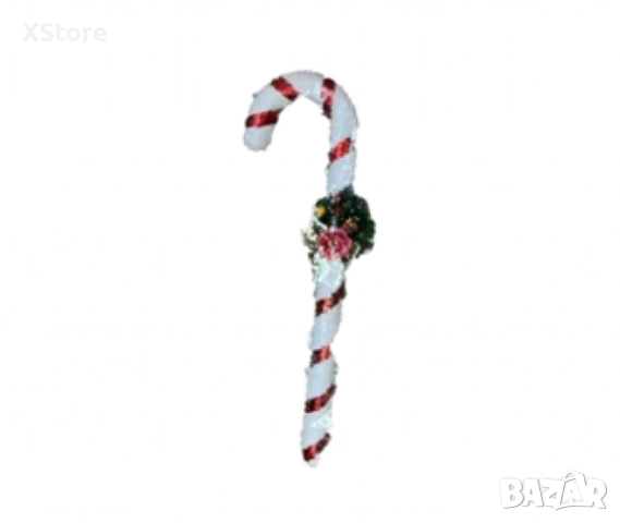Празнична коледна декорация захарно бастунче – Елегантност и стил за вашия дом