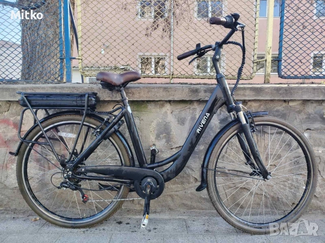 28 цола електрически велосипед с 7 скорости усилени капли амортисьори предни като нов , снимка 2 - Велосипеди - 53864905