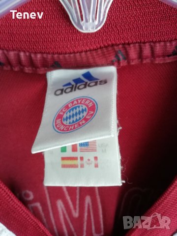 Bayern Munich Adidas Vintage оригинална тениска фланелка Байерн Мюнхен размер М Байерн Мюнхен , снимка 3 - Тениски - 38641885