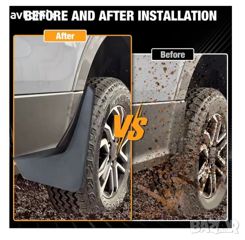 Комплект 4 броя калобрани - предни и задни - за Dacia Duster 2 II 2018+, снимка 8 - Аксесоари и консумативи - 53872426