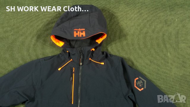 HELLY HANSEN Chelsea Evolution Hooded Softs Work Wear размер S работен суичър водонепромукаем W2-6, снимка 4 - Суичъри - 40114926