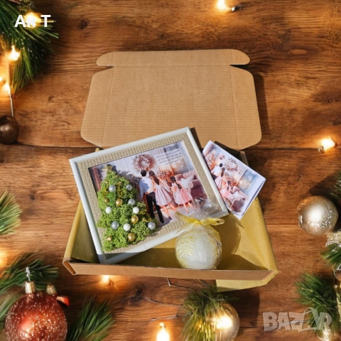 Коледна кутия "Нашата семейна история" №2, снимка 3 - Декорация за дома - 52413558