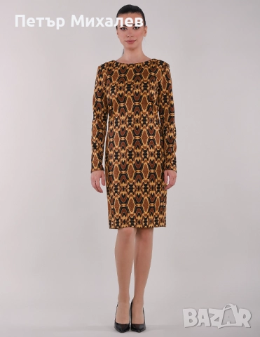 Есенна позлата - Роси, снимка 2 - Рокли - 51964063