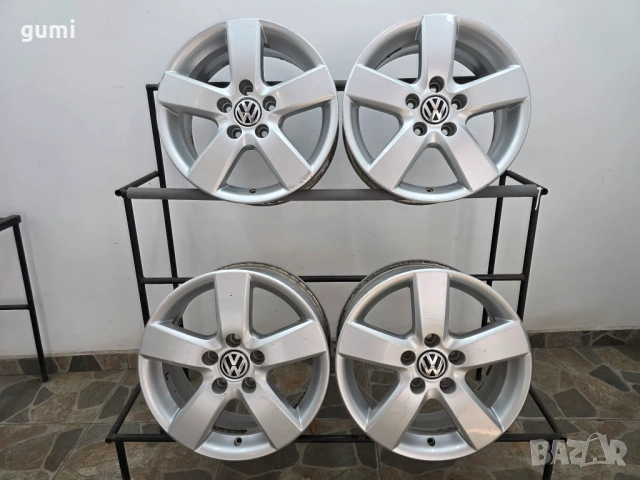 4бр 16ски джанти за VW 5х112мм A161270 , снимка 5 - Гуми и джанти - 53766194