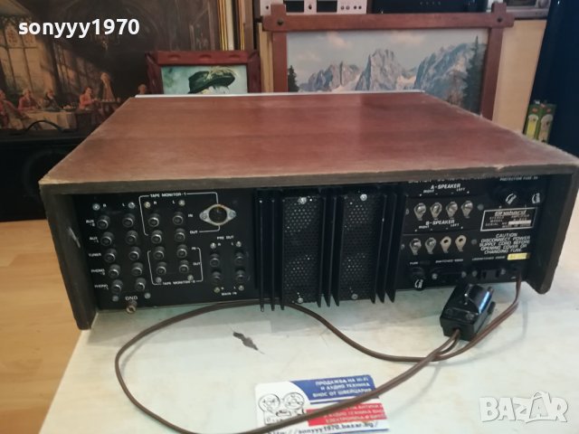 ЯПОНСКИ УСИЛВАТЕЛ С ЯКИ ТРАНЗОВЕ 2802240834, снимка 8 - Ресийвъри, усилватели, смесителни пултове - 44506261