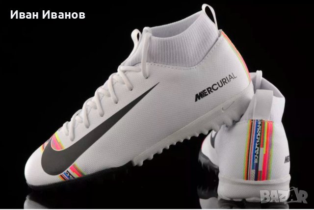 стоножки Nike Mercurial Superfly 6 Academy CR7 TF номер 34,5-35, снимка 1 - Футбол - 42678255