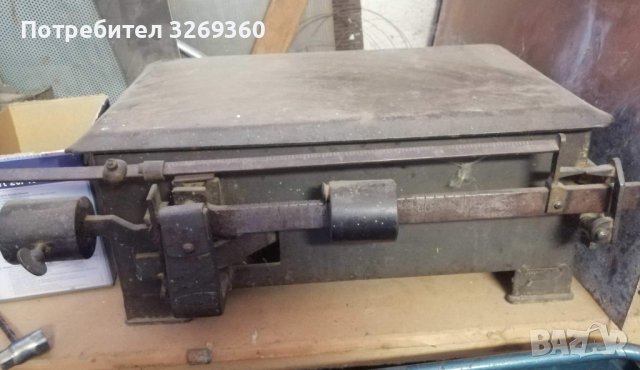 Продавам стар платформен кантар, снимка 1