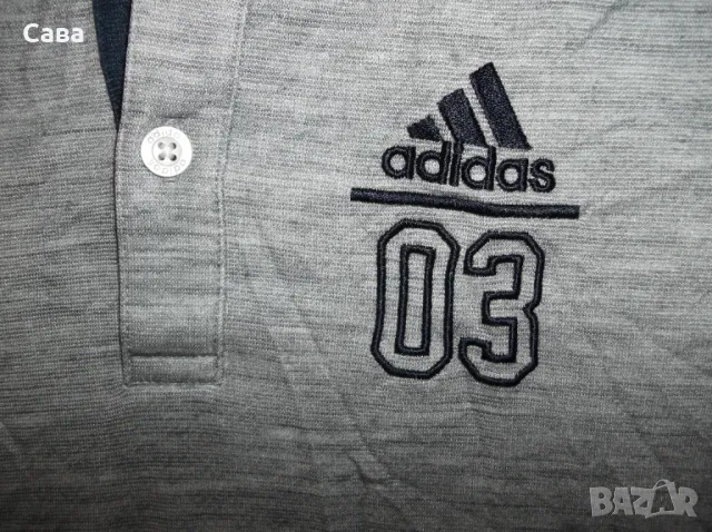 Блуза ADIDAS  мъжка,С, снимка 3 - Спортни дрехи, екипи - 49864199