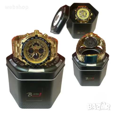 Мъжки часовник BISTEC с елегантен дизайн и висока функционалност