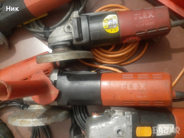 Ъглошлайфи и машина за водно полиране Flex, снимка 3 - Ъглошлайфи - 53757702