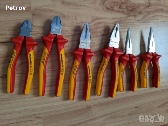 WEIDMÜLLER Germany - ТОП PROFI VDE 1000 V Клещи + Резачки!!ЧИСТО НОВИ!!ORIGINAL Weidmüller GERMANY!!, снимка 13 - Клещи - 36052084