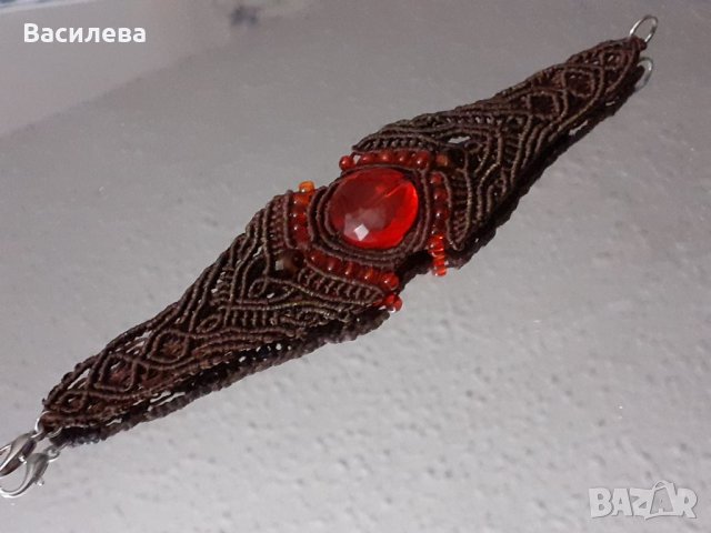 Гривна, макраме, снимка 5 - Гривни - 38880362