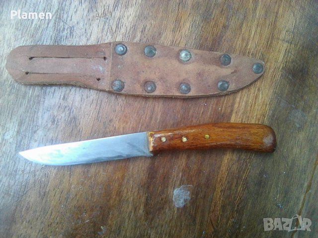 Български правен нож народно творчество кама, снимка 2 - Ножове - 38932150