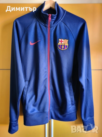 Горнище Nike на FC Barcelona Барселона, снимка 2 - Футбол - 52811840