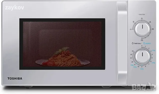 Микровълнова фурна Toshiba MW2-MG20PF(SL) с Crispy Grill и комбинирана функция, снимка 1