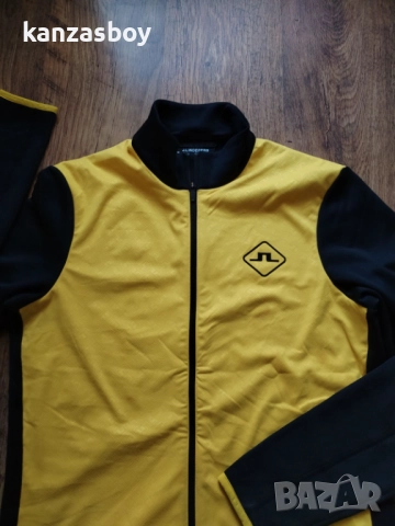 J.Lindeberg Men's Archie Mid Layer Jacket - страхотно мъжко горнище М, снимка 5 - Спортни дрехи, екипи - 52793425