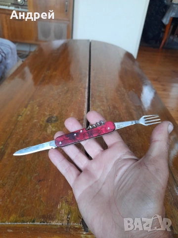 Стар джобен нож,ножче,ножка #152, снимка 4 - Други ценни предмети - 52079314
