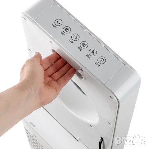 Мобилен охладител Muhler MC-4000, 65W, безвитлов, LED, 4 л, таймер, снимка 10 - Друга електроника - 52032401