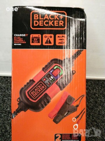 зарядно устройство Black+Decker 6/12 V волта, снимка 3 - Аксесоари и консумативи - 41101122