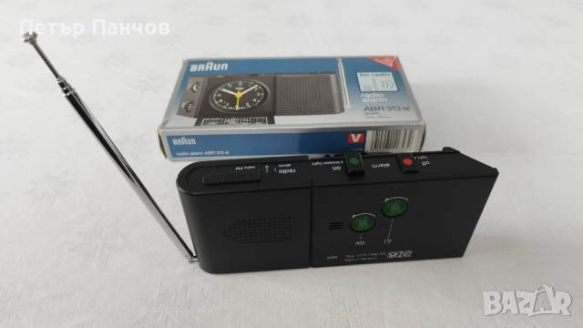 Braun Abr-313sl radio alarm / Радио будилник / часовник , снимка 2 - Радиокасетофони, транзистори - 52087183