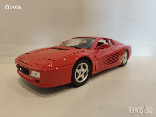 Porsche Carrera 1:18 Mercedes DTM , Ferrari Testarossa Mira, Maisto , снимка 10 - Колекции - 55726607