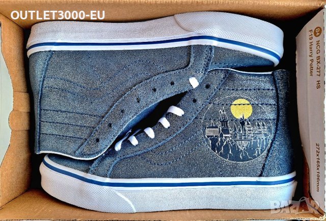 Vans Sk8-Hi Zip Harry Potter , снимка 6 - Детски гуменки - 35623782