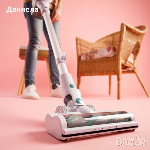 Безжична прахосмукачка Solac Turbobat Power - С HEPA филтър и LED четка, снимка 11 - Прахосмукачки - 51679237