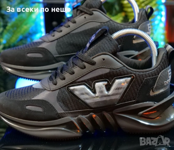 Emporio Armani Мъжки Маратонки С Кутия👟Мъжки Спортни Обувки - 2 Цвята Код S310, снимка 7 - Маратонки - 52427791