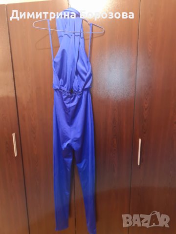 Син елегантен гащеризон, ликра, снимка 3 - Гащеризони - 41146535