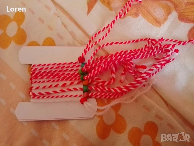 Подарявам!Ново Мартенички , снимка 2 - Гривни - 49363969