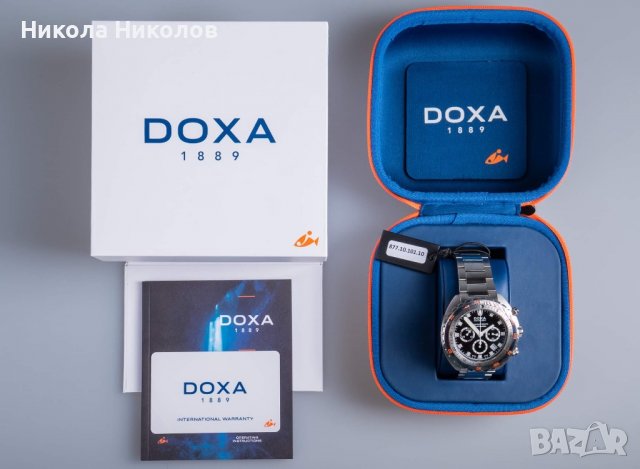 DOXA WATCH SUB 300T T-GRAPH SHARKHUNTER, снимка 12 - Мъжки - 39710830
