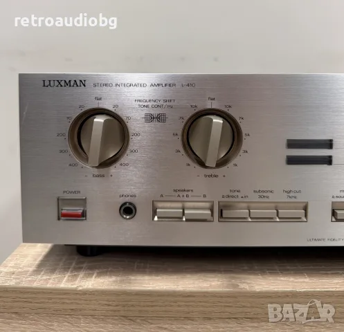 🔈Стерео интегриран усилвател Luxman L-410🔈, снимка 4 - Ресийвъри, усилватели, смесителни пултове - 55853944